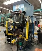 88 Ton, Aida #NC1-80(1), single crank gap frame press, 3.93" stroke, 10 HP, #30602 - Image 5