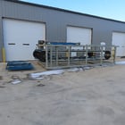 Thermofoil, 21 position textile vertical carousel with air knife 3"-4" core, 3 HP, 230/80 V. - Image 1