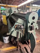 8' x 1/2" Bertsch #9, 3-roll plate bending roll with air drop end, initial pinch, 1971 - Image 5