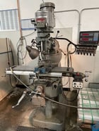 Bridgeport #Series-I, vertical mill, 9" x49" table, 36" long., 12" cross, 2 HP, 4200 RPM, R-8 - Image 1