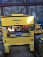 150 Ton, Enerpac, H-Frame Hydraulic Shop Press, 13" stroke, 48.5" daylight, 48" bed width, 10,000 psi - Image 6