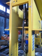 150 Ton, Enerpac, H-Frame Hydraulic Shop Press, 13" stroke, 48.5" daylight, 48" bed width, 10,000 psi - Image 9