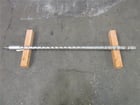2.5" Davis Standard, shank style extruder screw, 24:1 L/D, mixing pins - Image 1