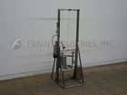 Merrill, drum dumper with 120" high columm, 13" dia. x 24" long barrel holder with dual barrel clamps and 80" - Image 1