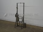 Merrill, drum dumper with 120" high columm, 13" dia. x 24" long barrel holder with dual barrel clamps and 80" - Image 5