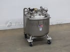 79 gallon Precision Stainless, 316L Stainless Steel, insulated & jacketed tank, 30" dia. x 23" straight wall - Image 5