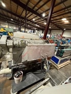 14" x 56" Cumberland #1456, pull-roll granulator, 75 HP TECO Westinghouse motor, 3 knife open rotor, 2 bed - Image 8