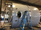 Craftwerk #100-BBL, Stainless Steel Jacketed Insulated Unitank, 100.5" outside dimension, 183" H, 3 Cooling - Image 3