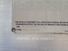 Other U.S. Motors Mfgrs FLATBED, Trailer, S/N: 1E1H5Z285MRO72229, 2021 - Image 7
