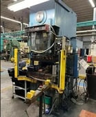 88 Ton, Aida #NC1-80(1), Hy-Flex single crank gap frame press, 3.93" stroke, 3.14"adj., 55-110 SPM, air - Image 1
