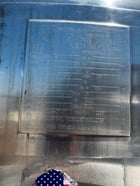 660 gallon Stainless steel tank, jacketed, agitated, dish & cone bottom, with mixer - Image 5