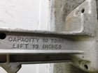 Mechanical Reel Jack, Simplex #A1029, Aluminum Housing, 10 Ton, 13" lift - Image 9