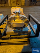 IDEX Wrightflow #130, Rotary Lobe Pump, Stainless Steel, with Nord gearbox, 2 hp motor, serial# 08B5798, 130 - Image 7