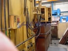 124" Bullard #Dyn-Au-Tape, 2-Axis CNC vertical boring mill, Fanuc 15TT, power rail clamping, 75 HP, 1972 - Image 8
