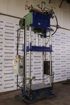 30 Ton, Hannifin #F-31101, 4-post hydraulic press, 25" stroke, Magnum Press control retrofit - Image 4