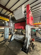 250 Ton, Blow #SC2-250-84-60, straight side twin end backshaft driven mechanical press, 1997 - Image 1