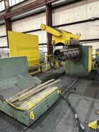60" x .187" Delta, loop slitting line, 40000 lbs., L to R - Image 1