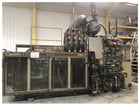 Brown #B4042 thermoforming line, 40" x 42", 6" daylight, w/ former & T340 trim press. 1996 - Image 5