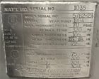 50 gallon Letsche, Reactor, 304 Stainless Steel, 70 psi @ 320&deg;F, 0.105" shell thickness, 1984 - Image 2