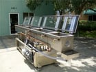 TEC Polymer, Vacuum Sizing Tank, 14" width x 12" D x 14' L, 4 chambers, 3 axis movement, 2/3/7.5 HP pumps - Image 2