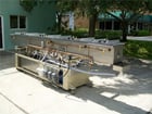 TEC Polymer, Vacuum Sizing Tank, 14" width x 12" D x 14' L, 4 chambers, 3 axis movement, 2/3/7.5 HP pumps - Image 7