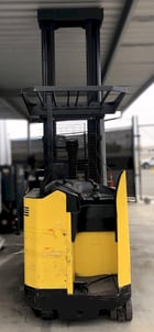 Hyster #N45XMXR, electric reach forklift, 144" lift height, side shift, 42" L forks, charger - Image 10