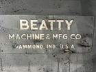 200 Ton, Beatty #20060N, hydraulic bulldozer type horizontal press, 15" stroke, 75 HP - Image 3