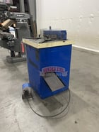 8" gauge x 8.66" Haco #Mini-220/4, hydraulic corner notcher, 25" x25" table, 90° cutting angle - Image 4