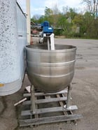 250 gallon Groen, Stainless Steel direct steam kettle w/new INA single agitation & scrape assembly, 90 psi - Image 4