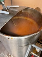 150 gallon Vulcan #GT150E, Natural Gas self contained insulated steam kettle w/agitator, 2002 - Image 5