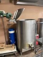 150 gallon Vulcan #GT150E, Natural Gas self contained insulated steam kettle w/agitator, 2002 - Image 6