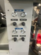 Cleveland #1001, deburring machine, 120 V., 10 Amps., .25 HP, 2 grinding heads, 2012 - Image 7