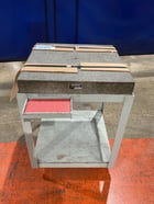 Federal Products #A582B-302, Granite Inspection Bench w/Stand, 24" x 24" x 5" Plate - Image 1