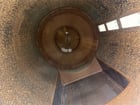 Insulated Drying Hopper, 1000 lb. capacity, 36" diameter, 12" Top Receiver, 6" Bottom Discharge - Image 3