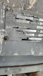 1 HP Ariel #JGJ/2, reciprocating compressor, 2-stages, no driver, 1995 - Image 9