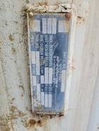 Frick #TDSB355U, screw compressor, 1265 HP @ 1400 RPM Caterpillar G3516TALE, 2005 - Image 8