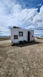 230 HP Mycom #G160S-M, screw compressor, 1-stage, Chev 454, 1999 - Image 1