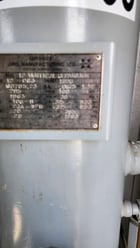 230 HP Mycom #G160S-M, screw compressor, 1-stage, Chev 454, 1999 - Image 10