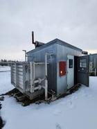 95 HP Frick XJF151N, screw compressor, 1-stage, 1800 RPM, Caterpillar 3306, 2001 - Image 2