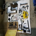 Denver #Astro-II-Monoset type tool grinder, 12" swing, coolant, one shot lube, .5 HP - Image 5