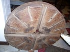 36" 4-Jaw chuck without jaws, A15 spindle nose, 1.5" T-slot - Image 1