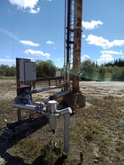 12.8" x 228' BS &B, guyed flare stack, 1970 - Image 7