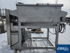Weiler #M305A, Unload screw discharge mixer, Stainless Steel twin overlapping paddles, central outfeed screw - Image 1