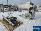 Weiler #M305A, Unload screw discharge mixer, Stainless Steel twin overlapping paddles, central outfeed screw - Image 2