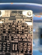 30 HP 1755 RPM WEG #W21, Frame 286T, TEFC, 1.0 service factor @ 208 Volts - Image 7