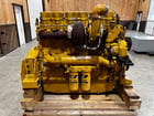 630 HP Caterpillar #C18, industrial engine, sound attenuated enclosure 1, 14" flywheel, 2014 - Image 1