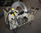 1200 lb. Durant #1010, portable motorized coil cradle, 10" width, 36" outside dimension, 90 FPM, casters - Image 1