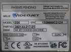 Videojet #1220 Continuous Inkjet Printer, High-Speed Coding, print 1 to 5 lines of print at speeds up to 533 - Image 9