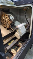 Amera-Seiki #T-312, CNC lathe, 23.6" swing, 12" chuck, 3-jaw, 3.5" bar, 17.7" dia., 18.9" lgth, 12 turret, 30 - Image 4