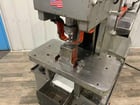 5" x 5" x 3/8" Mega, Piranha #MW35, hydraulic ironworker, 35 ton, electric foot pedal, 5 HP - Image 2